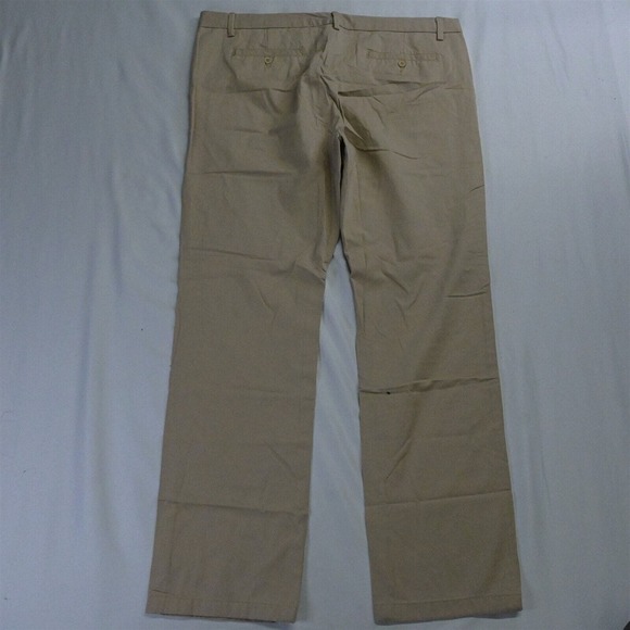 Combatant Gentlemen 40 x 34 Khaki Flat Front Straight Chino‎ Pants - Picture 5 of 5